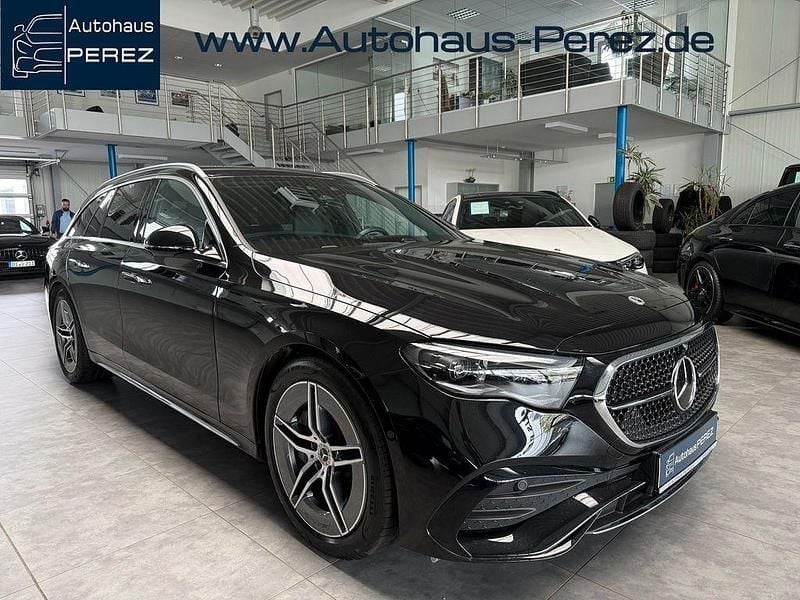 Gebraucht Mercedes E220 AMG 197 PS (144 kW) 2024 Schwarz Kombi