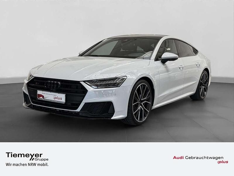 Gletscherweiß metallic Gebraucht 2022 Audi S7 Kleinwagen | 59.880 € (Guter Preis) - Bild 1/4
