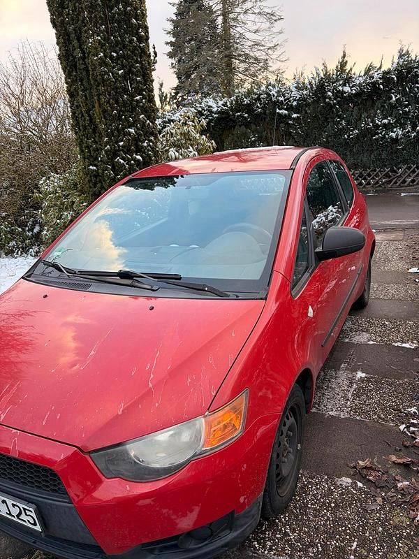 Gebraucht Mitsubishi Colt 2010 Rot Kleinwagen