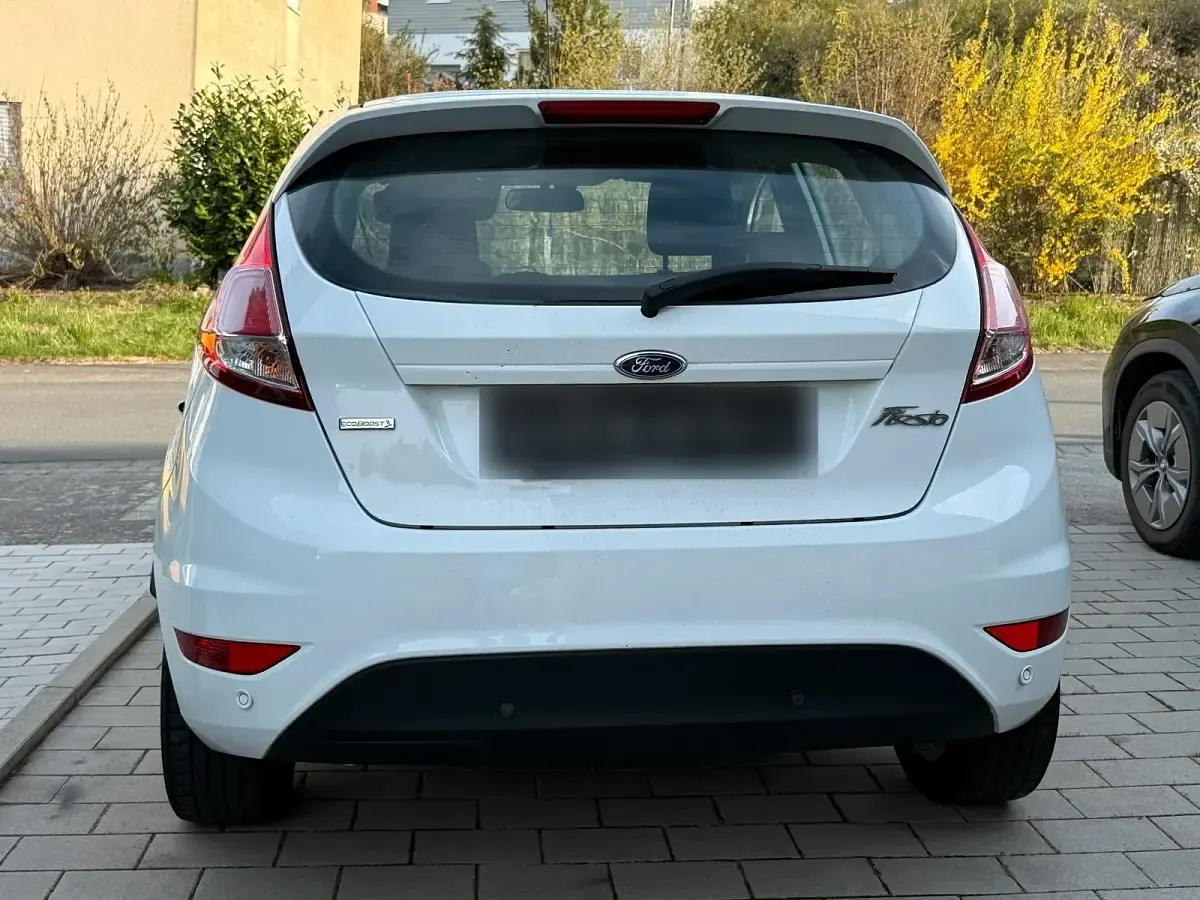 Usata Ford Fiesta 101 CV (74 kW) 2015 Bianco Utilitaria