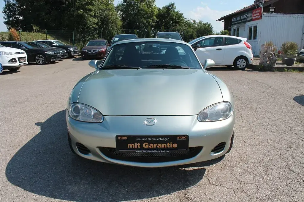 Gebraucht Mazda MX5 110 PS (80 kW) 2003 Grün Cabrio