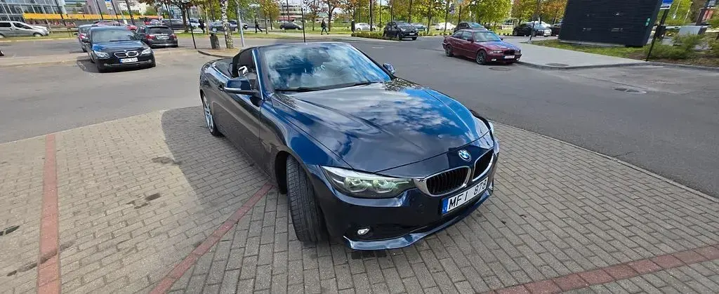 Gebraucht BMW 430 Cabriolet Luxury Line 258 PS (189 kW) 2017 Blau Cabrio