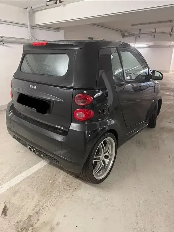 Gebraucht Smart ForTwo Cabrio Brabus 102 PS (75 kW) 2012 Schwarz Cabrio