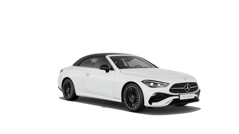 Polarweiß Neu 2025 Mercedes CLE200 Cabrio | 76.594 € (Fairer Preis) - Bild 1/4