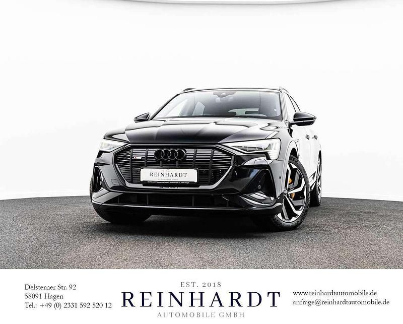 Mythosschwarz metallic Gebraucht 2022 Audi e-tron Sportback S-Line SUV | 41.435 € (Fairer Preis) - Bild 1/3