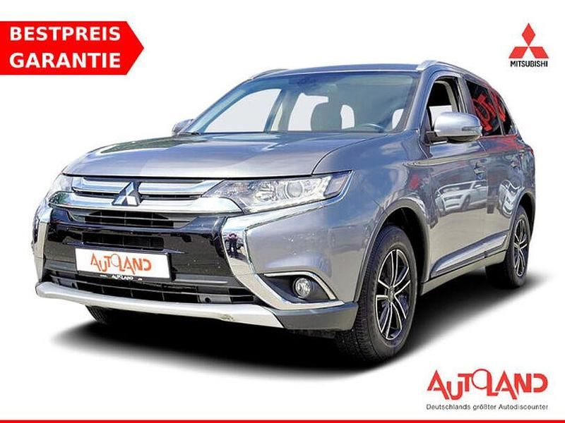 Grau Gebraucht 2018 Mitsubishi Outlander SUV | 16.990 € (Fairer Preis) - Bild 1/4