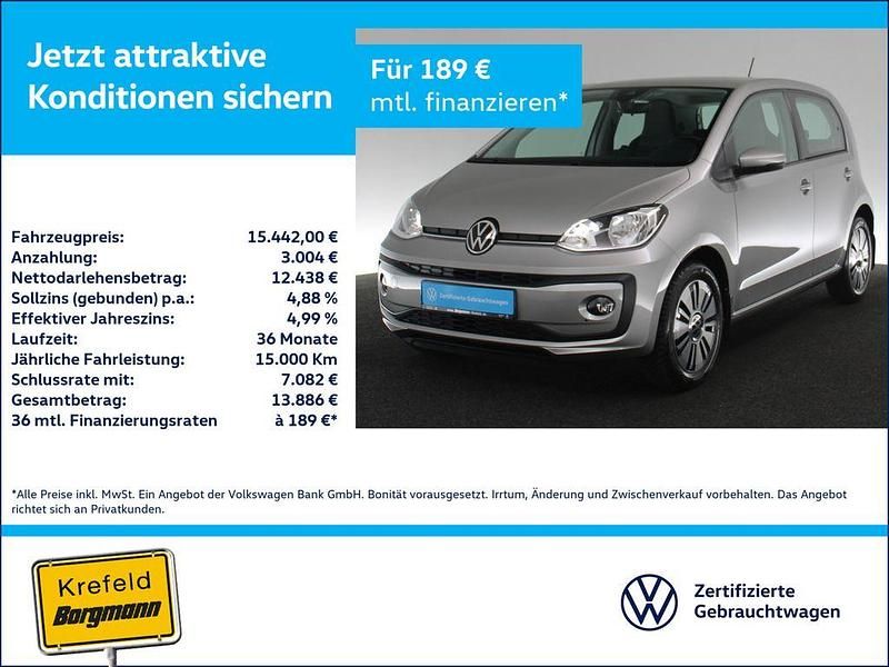 Silber / tungsten silver Gebraucht 2023 VW up! Kleinwagen | 15.442 € (Etwas zu teuer) - Bild 1/4