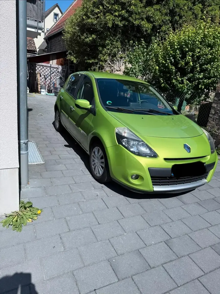 Gebraucht Renault Clio Expression 75 PS (55 kW) 2009 Grün Kleinwagen