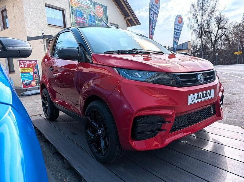 Neu Aixam AMBITION Sport 2026 Rot Kleinwagen