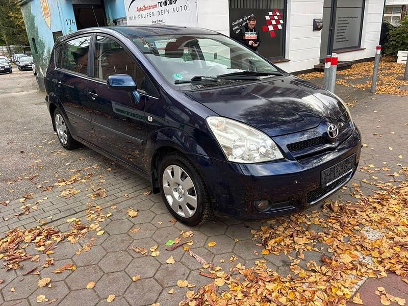Blau Gebraucht 2006 Toyota Corolla Verso Sol Van / Kleinbus | 2.799 € (Guter Preis) - Bild 1/4