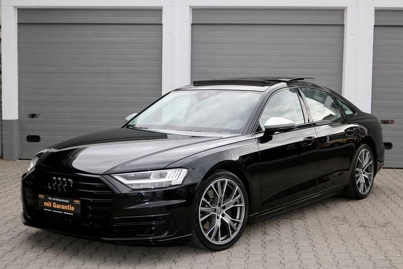 Mythosschwarz metallic Gebraucht 2018 Audi A8 Sport Limousine | 44.990 € (Fairer Preis) - Bild 1/4