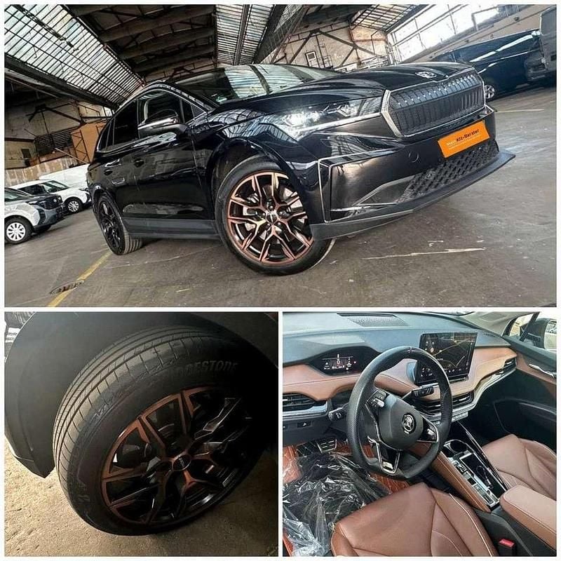 Schwarz Gebraucht 2023 Skoda Enyaq iV SUV | 36.850 € (Guter Preis) - Bild 1/3
