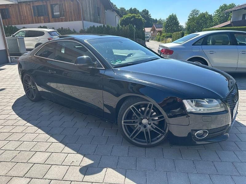Schwarz Gebraucht 2008 Audi A5 Coupé | 8.999 € (Etwas zu teuer) - Bild 1/4