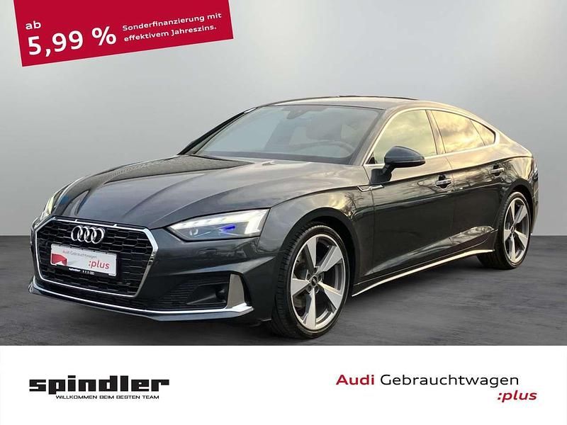 Manhattangrau metallic Gebraucht 2021 Audi A5 S-Line Limousine | 31.480 € (Fairer Preis) - Bild 1/4