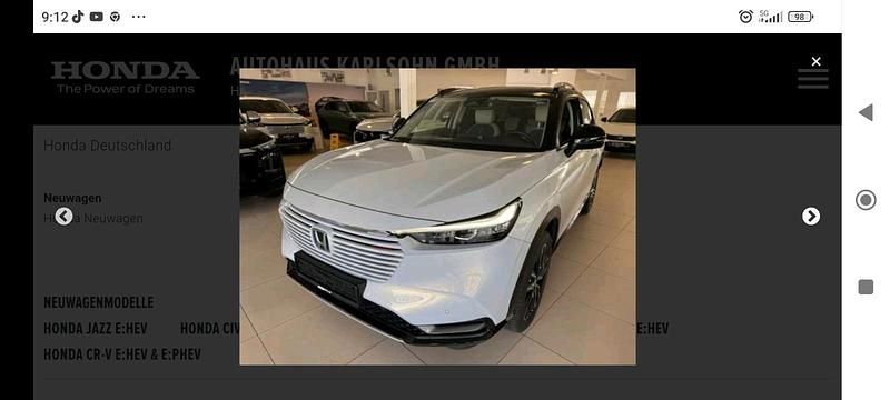 Gebraucht Honda HR-V 131 PS (96 kW) 2024 Weiß SUV