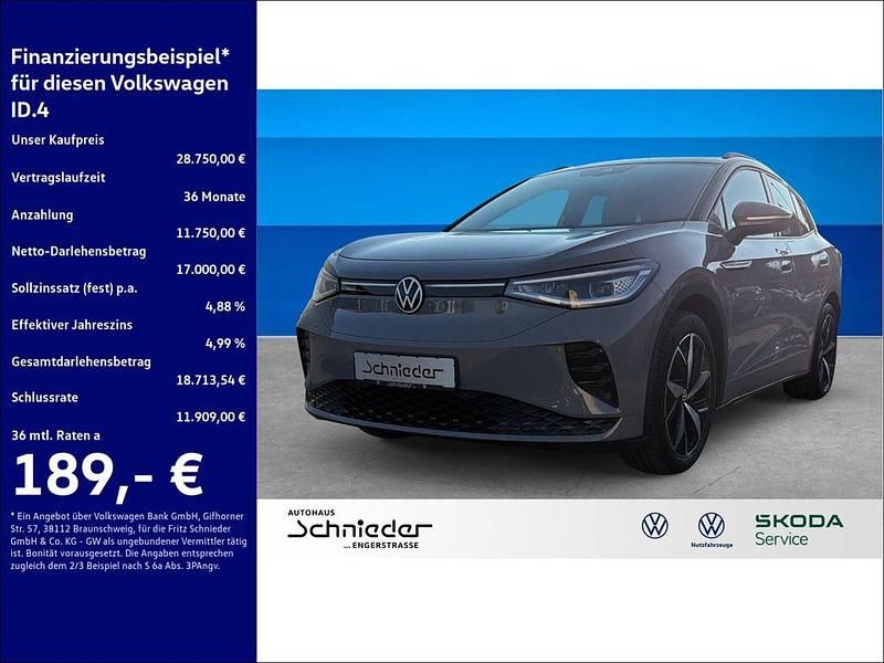 Grau Gebraucht 2021 VW ID.4 GTX SUV | 28.750 € (Guter Preis) - Bild 1/4