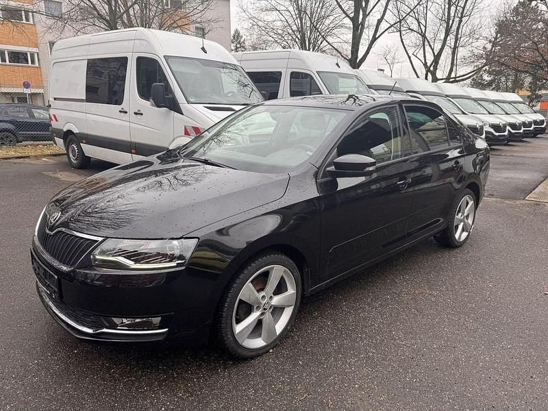 Second-hand Skoda Rapid 110 CP (80 kW) 2017 Negru Hatchback