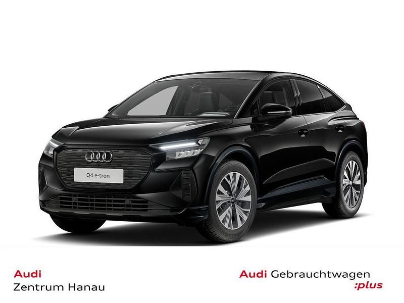 Schwarz Gebraucht 2025 Audi Q4 Sportback e-tron Advanced SUV | 43.349 € (Superpreis) - Bild 1/4