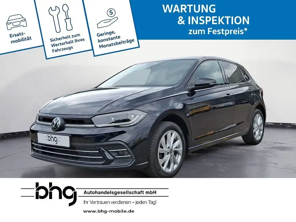 Gebraucht VW Polo Style 95 PS (69 kW) 2022 Schwarz Kleinwagen