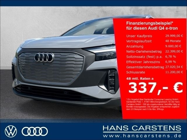 Silber Gebraucht 2022 Audi Q4 e-tron Basis SUV | 26.687 € (Fairer Preis) - Bild 1/4