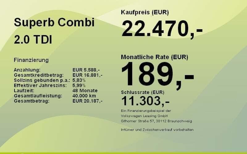 Weiß Gebraucht 2021 Skoda Superb Ambition Kombi | 22.470 € (Fairer Preis) - Bild 1/1
