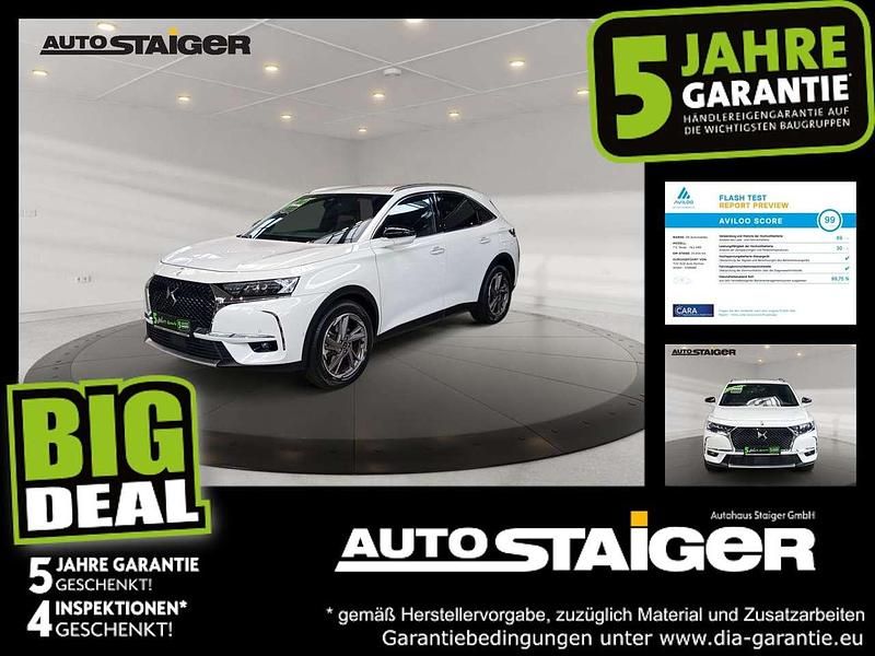 Weiss banquise/lackierung plat Gebraucht 2022 DS Automobiles DS7 Crossback Rivoli SUV | 25.599 € (Fairer Preis) - Bild 1/4