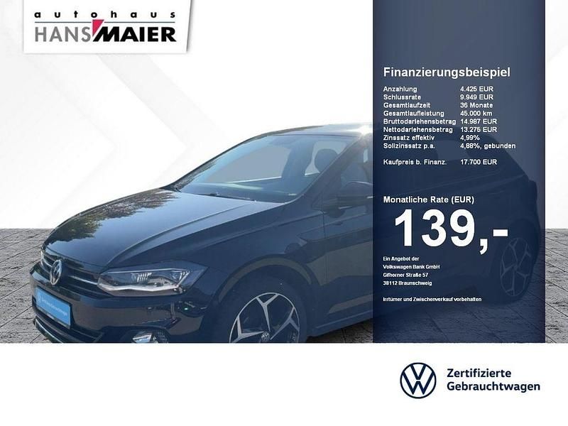 Deep black perleffekt Gebraucht 2020 VW Polo Highline Kleinwagen | 17.700 € (Fairer Preis) - Bild 1/2