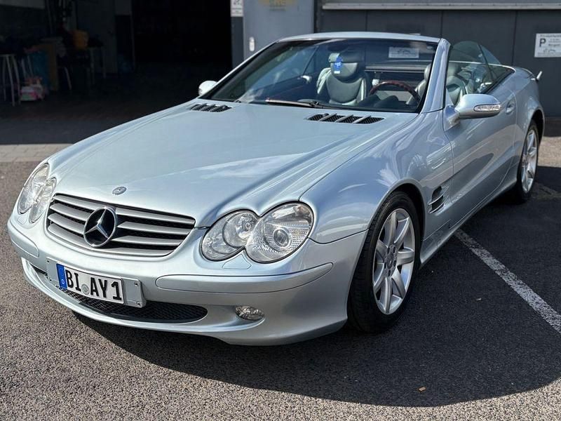 Silber Gebraucht 2001 Mercedes SL500 Cabrio | 13.950 € (Etwas zu teuer) - Bild 1/4