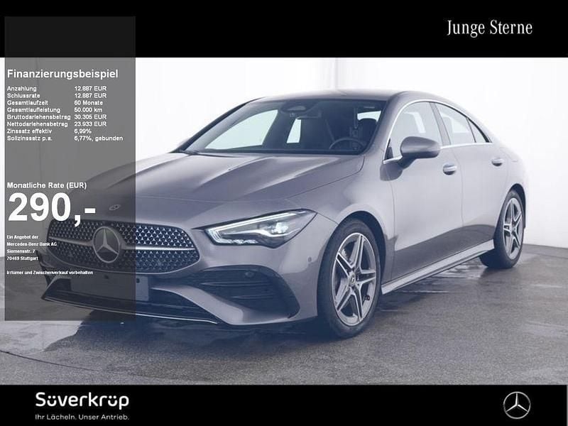 Grau Gebraucht 2024 Mercedes CLA200 AMG Coupé | 36.220 € (Fairer Preis) - Bild 1/2