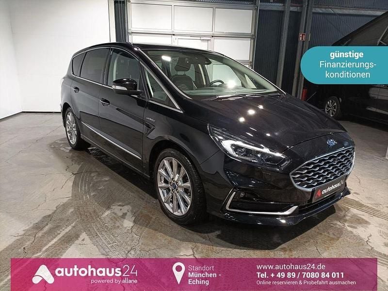 Schwarz Gebraucht 2023 Ford S-MAX Vignale Van / Kleinbus | 34.440 € (Teuer) - Bild 1/4