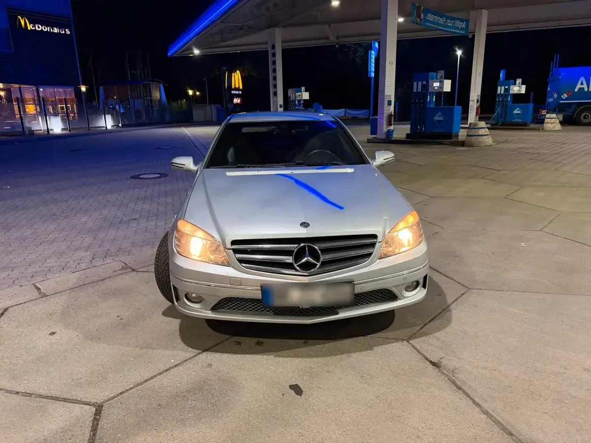Gebraucht Mercedes CLC230 204 PS (150 kW) 2008 Silber Coupé