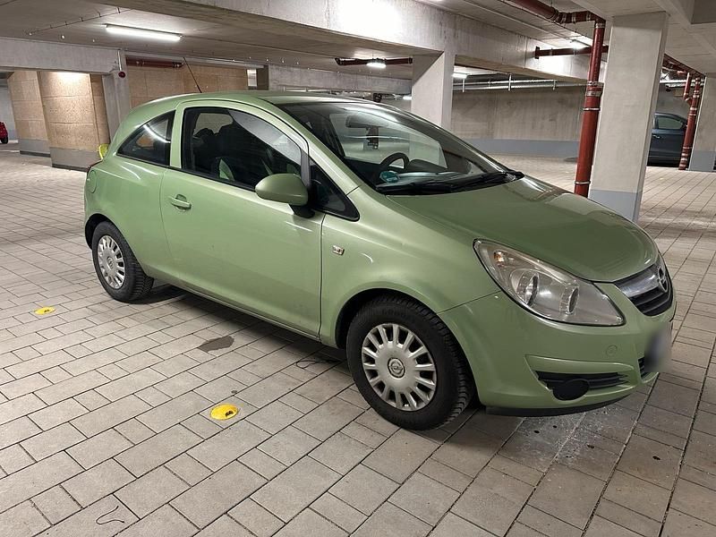 Gebraucht Opel Corsa 80 PS (58 kW) 2008 Grün Kleinwagen