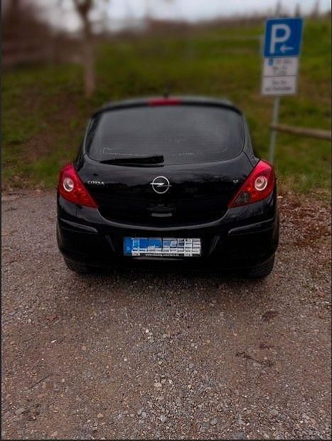 Gebraucht Opel Corsa Edition 80 PS (58 kW) 2008 Schwarz Kleinwagen