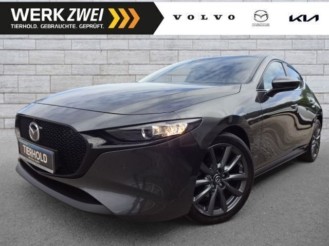 Matrixgrau metallic Gebraucht 2021 Mazda 3 Selection Limousine | 20.900 € (Fairer Preis) - Bild 1/4