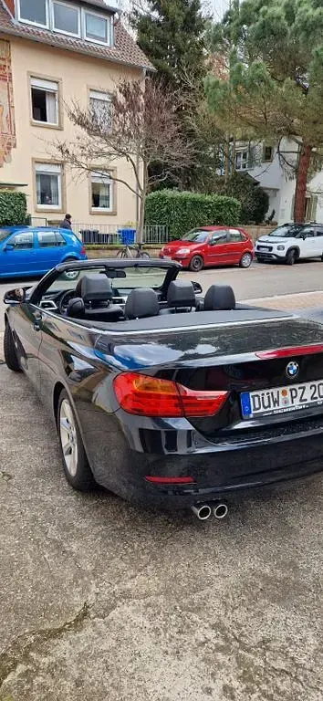 Gebraucht BMW 420 Cabriolet Luxury Line 190 PS (139 kW) 2017 Schwarz Cabrio