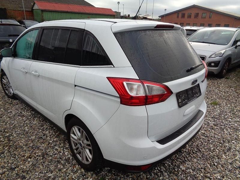 Gebraucht Ford Grand C-Max Titanium 163 PS (119 kW) 2014 Weiß Van / Kleinbus