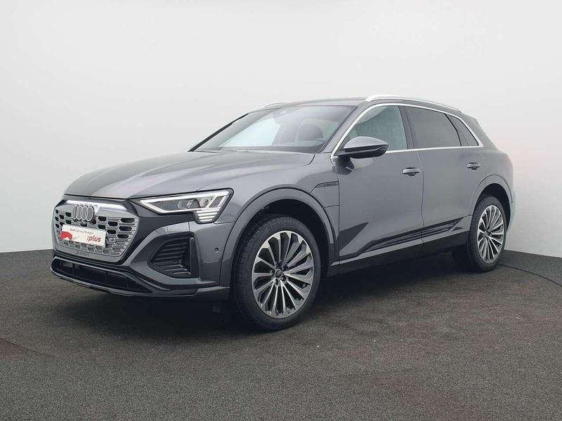 Gebraucht Audi Q8 e-tron S-Line 300 kW (408 PS) 2024 Grau (daytonagrau perleffekt) SUV