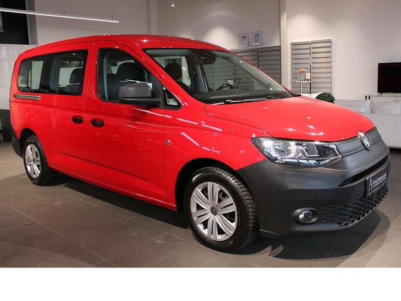 Gebraucht VW Caddy 122 PS (89 kW) 2021 Rot Van / Kleinbus