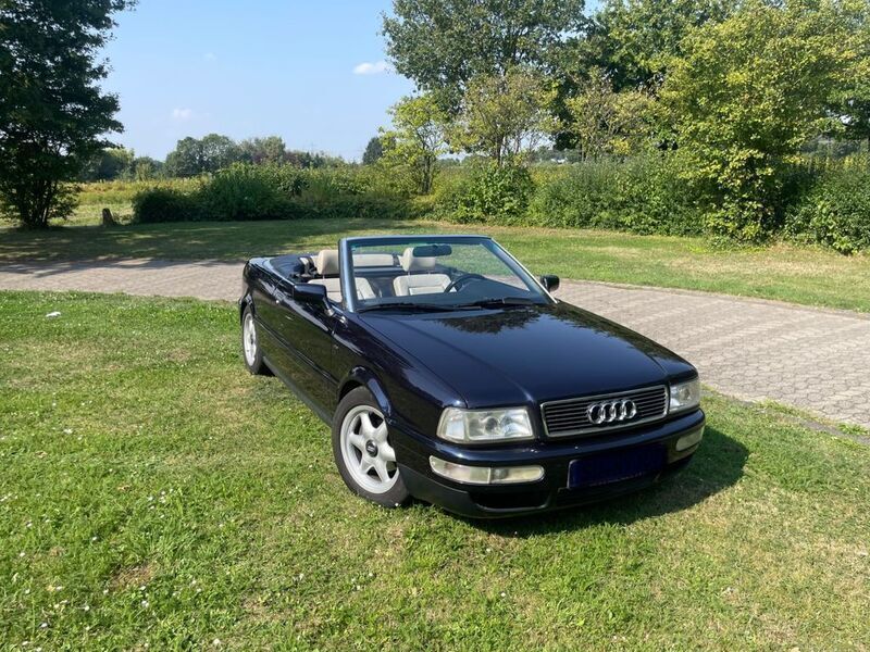 Blau Gebraucht 1998 Audi Cabriolet Sport Cabrio | 11.900 € (Teuer) - Bild 1/4