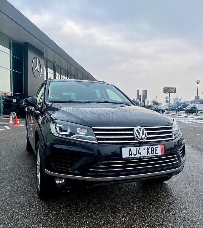 Schwarz Gebraucht 2017 VW Touareg SUV | 16.400 € (Guter Preis) - Bild 1/4