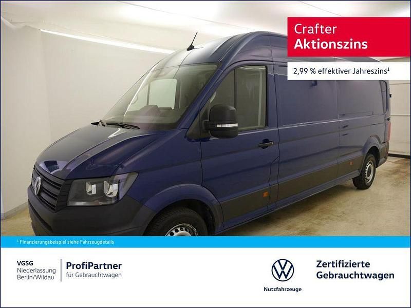Deep ocean blue Gebraucht 2024 VW Crafter Van | 38.320 € (Superpreis) - Bild 1/4