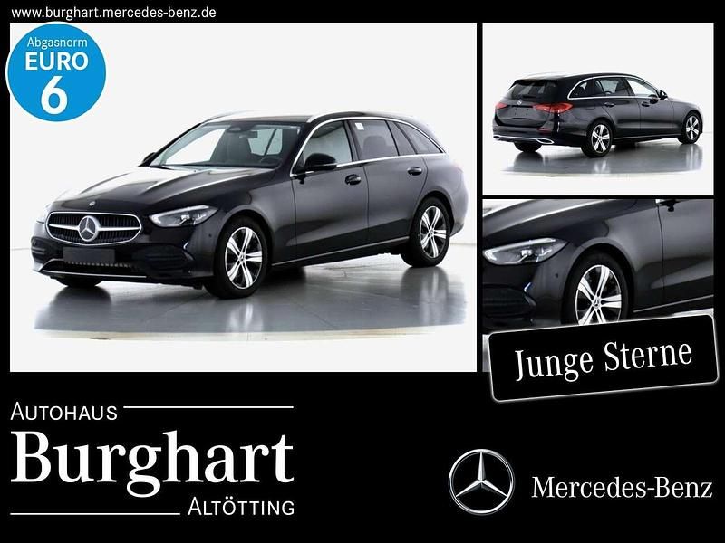 Lack obsidianschwarz Gebraucht 2023 Mercedes C220 Avantgarde Kombi | 32.900 € (Fairer Preis) - Bild 1/4