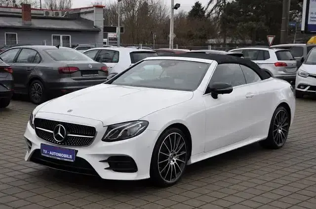 Brugt Mercedes E450 AMG 367 HK (269 kW) 2019 Hvid Cabriolet