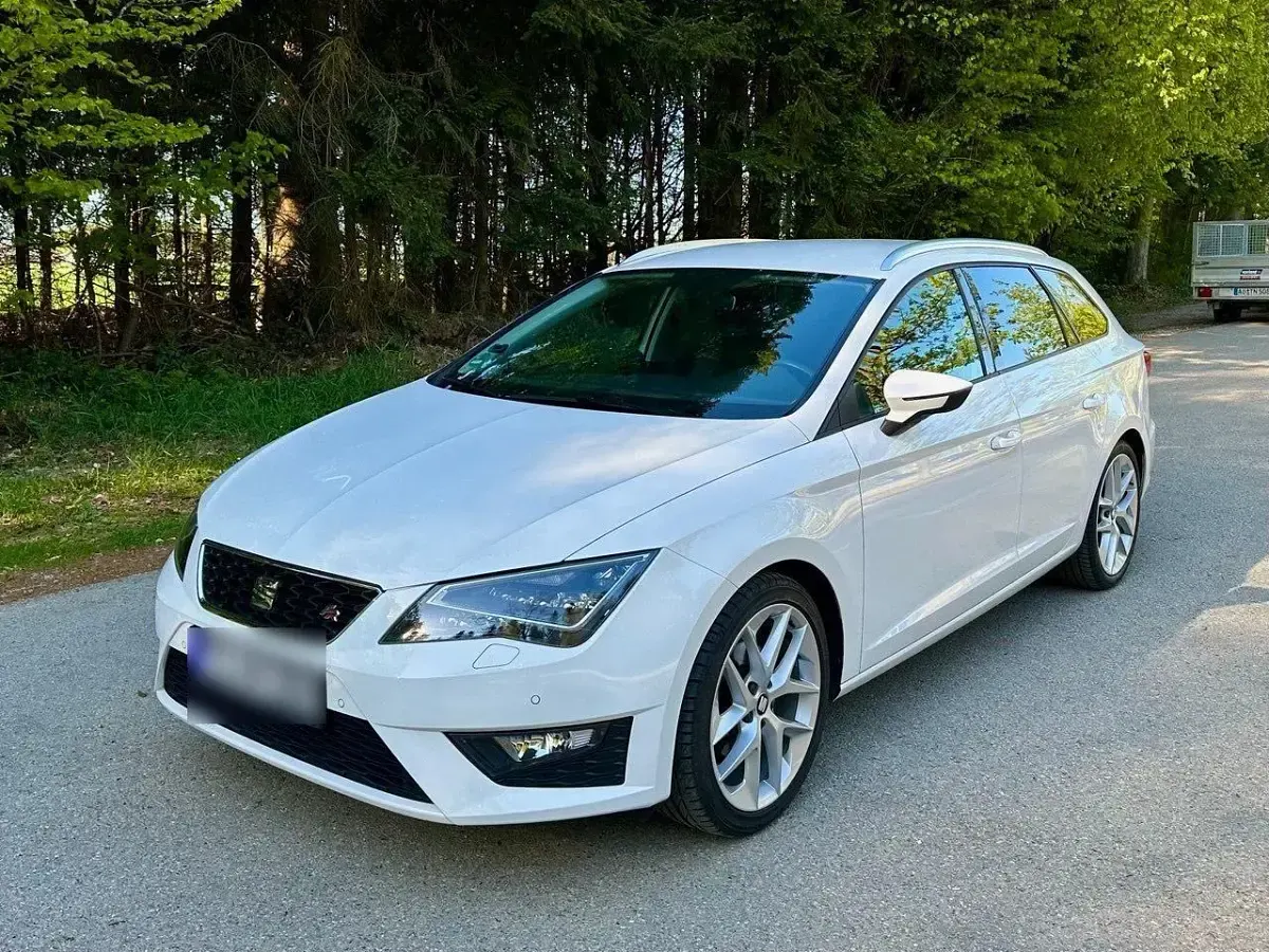 Gebraucht Seat Leon 124 PS (91 kW) 2017 Weiß Kombi