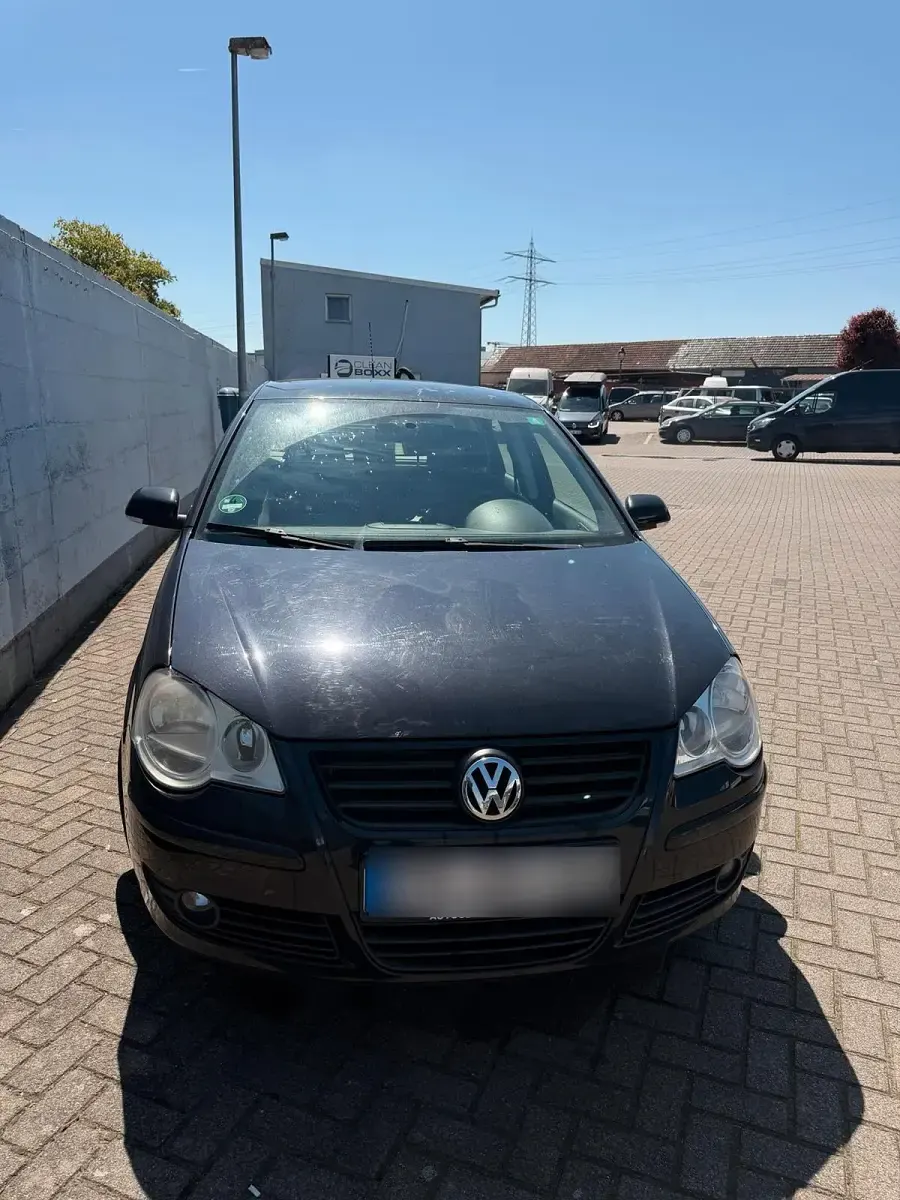 Gebraucht VW Polo 80 PS (58 kW) 2007 Schwarz Kleinwagen