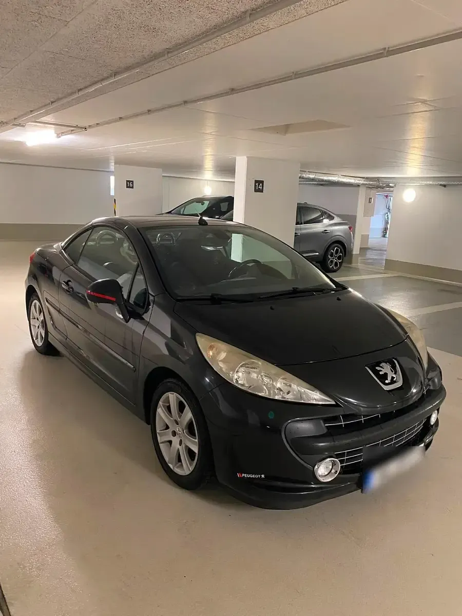 Gebraucht Peugeot 207 88 PS (64 kW) 2008 Schwarz Cabrio