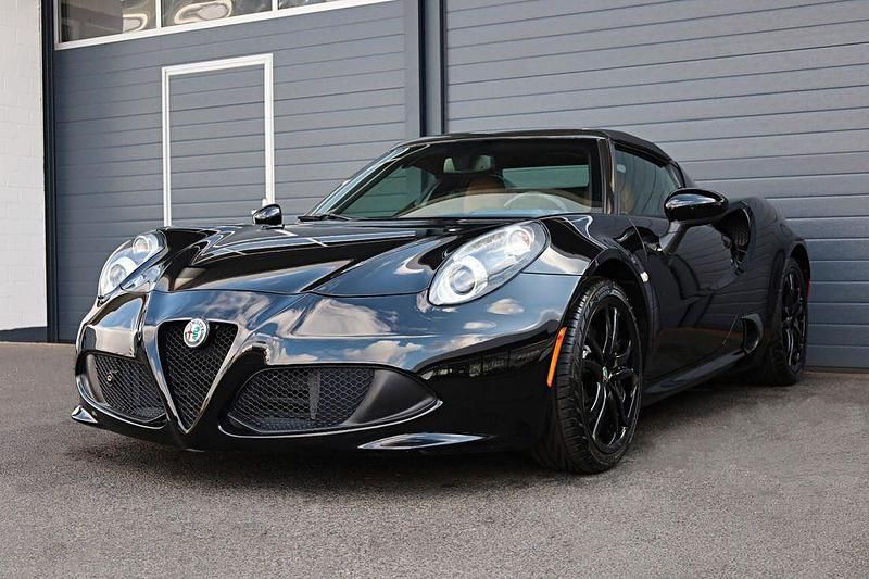 Schwarz Gebraucht 2019 Alfa Romeo 4C Spider Cabrio | 56.400 € - Bild 1/4