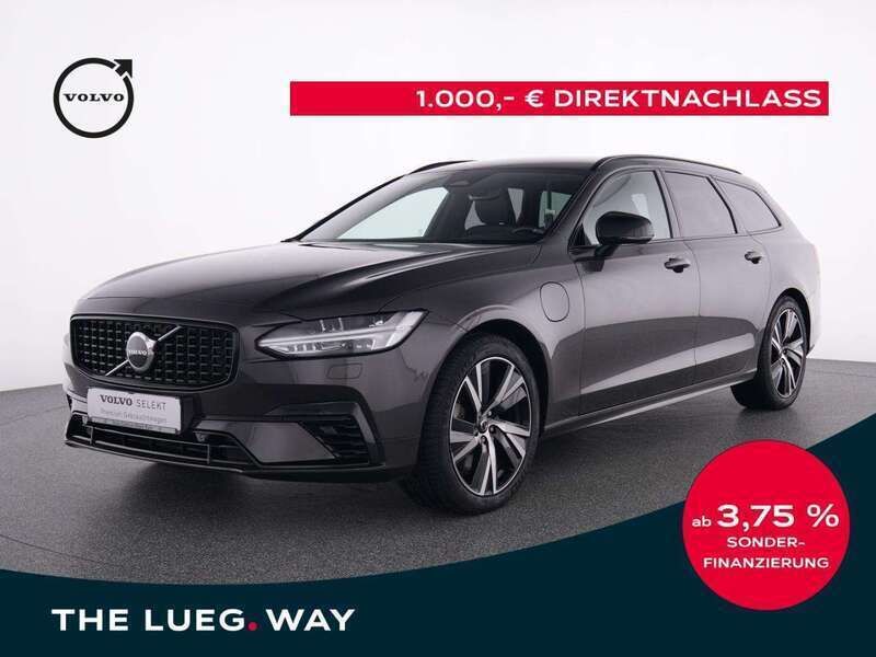 Platinum grey / metallic Gebraucht 2022 Volvo V90 Plus Kombi | 39.690 € (Fairer Preis) - Bild 1/3