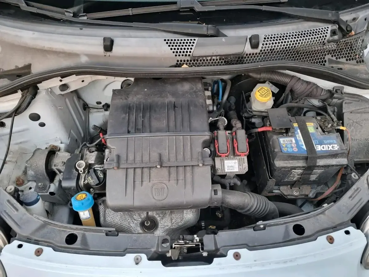 Gebraucht Fiat 500 70 PS (51 kW) 2009 Blau Cabrio