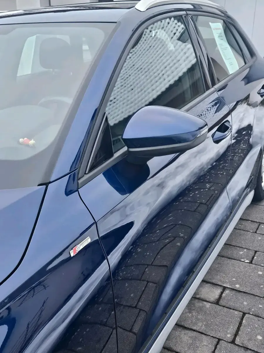 Używany Audi A3 S-Line 150 KM (110 kW) 2022 Niebieski Sedan/Limuzyna
